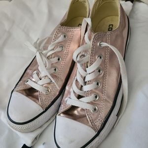 Converse Low Tops- Rose Gold